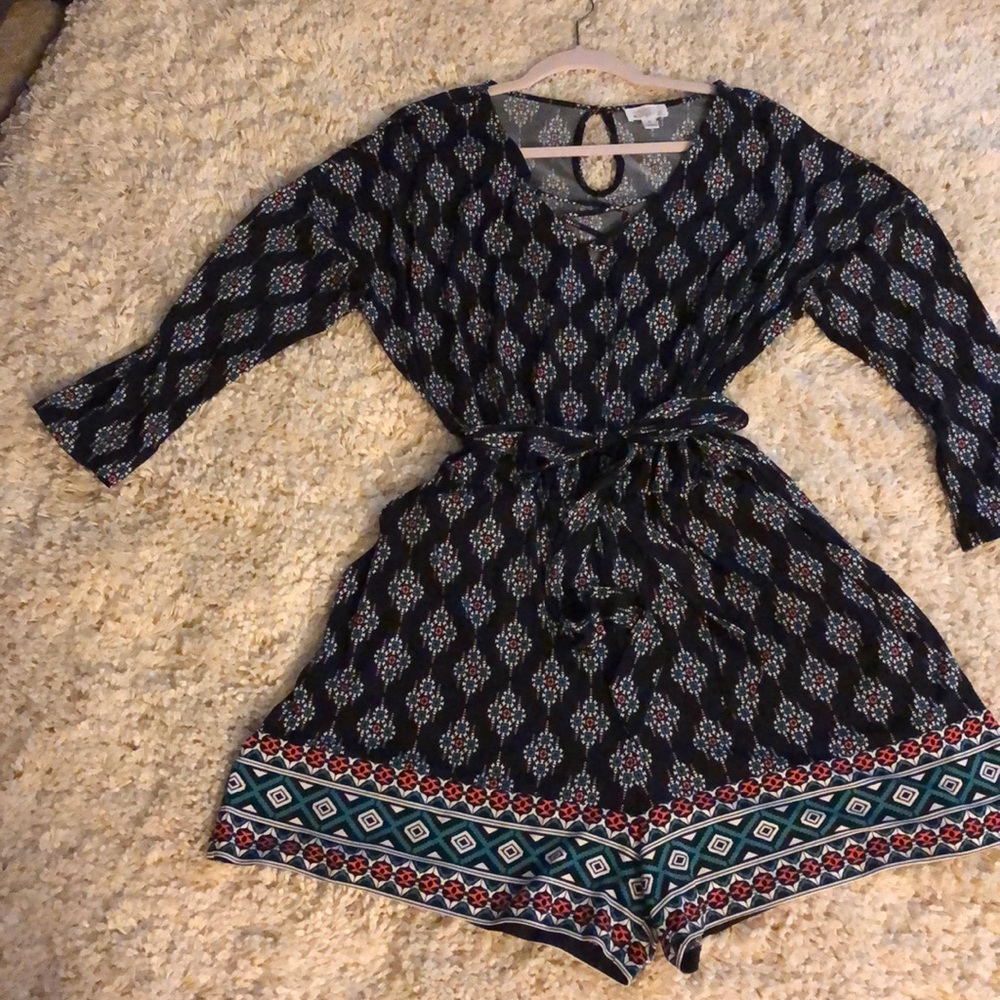 Market & Spruce Fraya knit romper